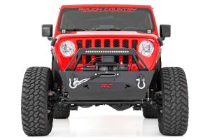 Jeep Wrangler JL Fender Delete Kit - Front + Rear - Rough Country - Black - '21-'24